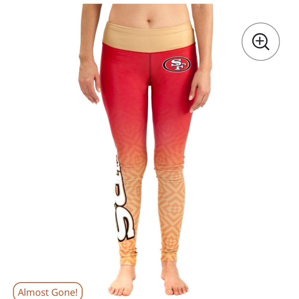 Women's Klew San Francisco 49ers
Scarlet Gradient Leggings - Picture 6 of 8
